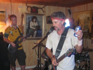 Ron and his can of liquid rock