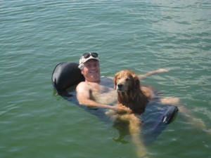 Too tired to swim anymore