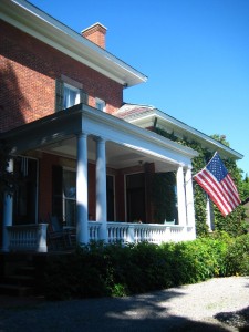 The front porch
