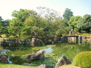 Nijo castles' gardens