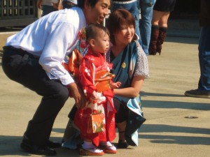 Cute little japanese girl