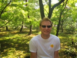Robbo in the gardens